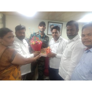 Satyam Yadav got selected for Indian Army